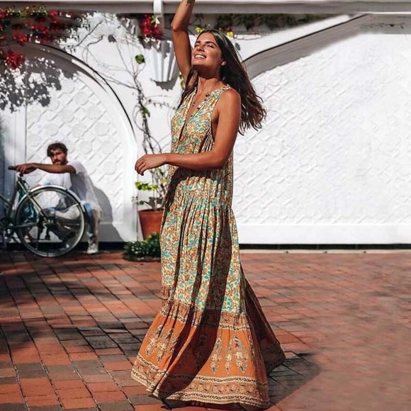 5⭐️ FAV BESTSELLER Gypsy Boho Delirium Gown Dress - Picture 2 of 7